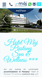 Mobile Screenshot of hotelmajpiestany.com